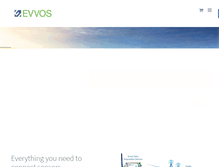 Tablet Screenshot of evvos.com